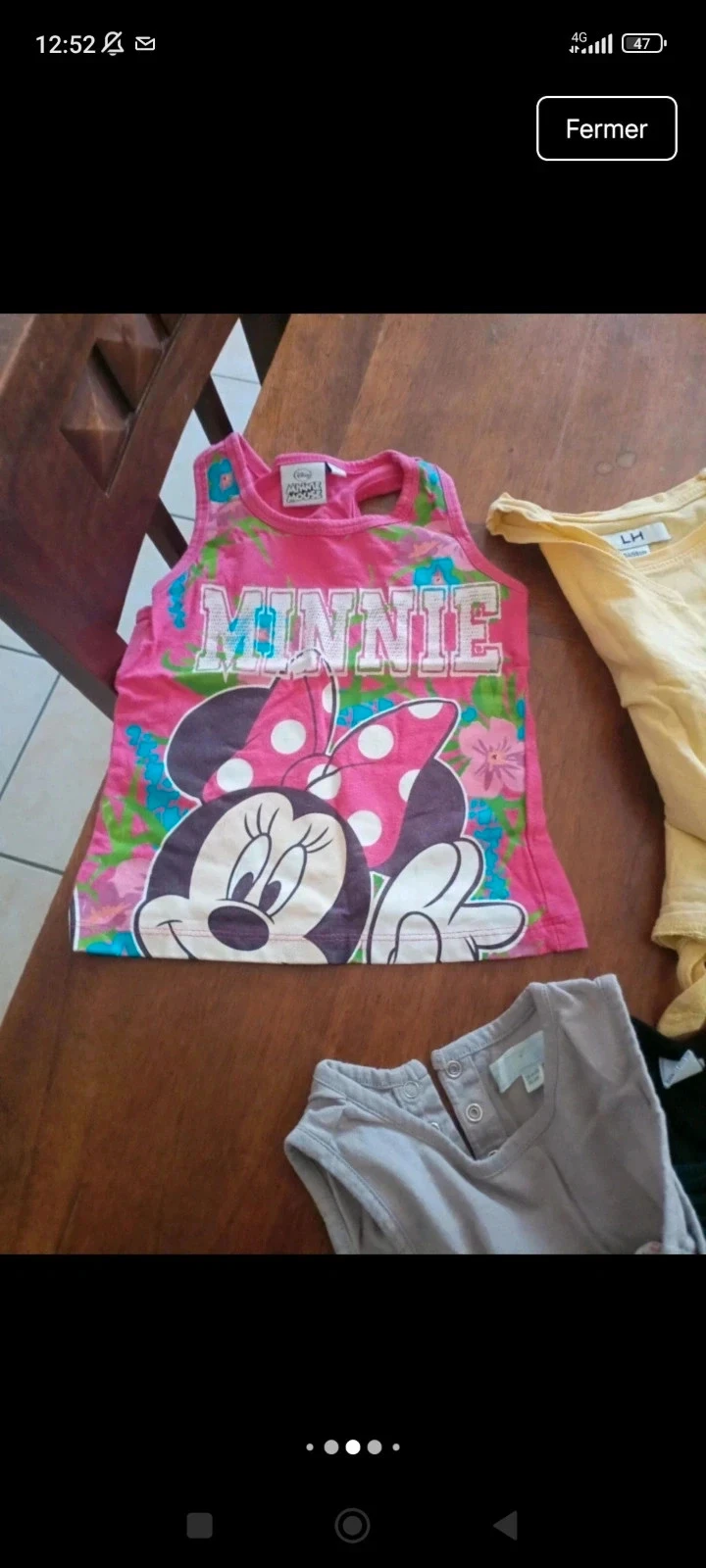 Lot van 7 tanktops meisje 3 jaar – photo 5